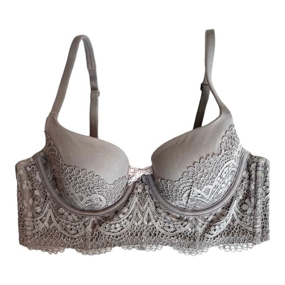 Victoria’s Secret | VS Body by Victoria Lined Long Line Demi Bra | 34DD - Picture 2 of 5